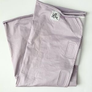 The Ollie Lilac Baby Swaddle Wrap